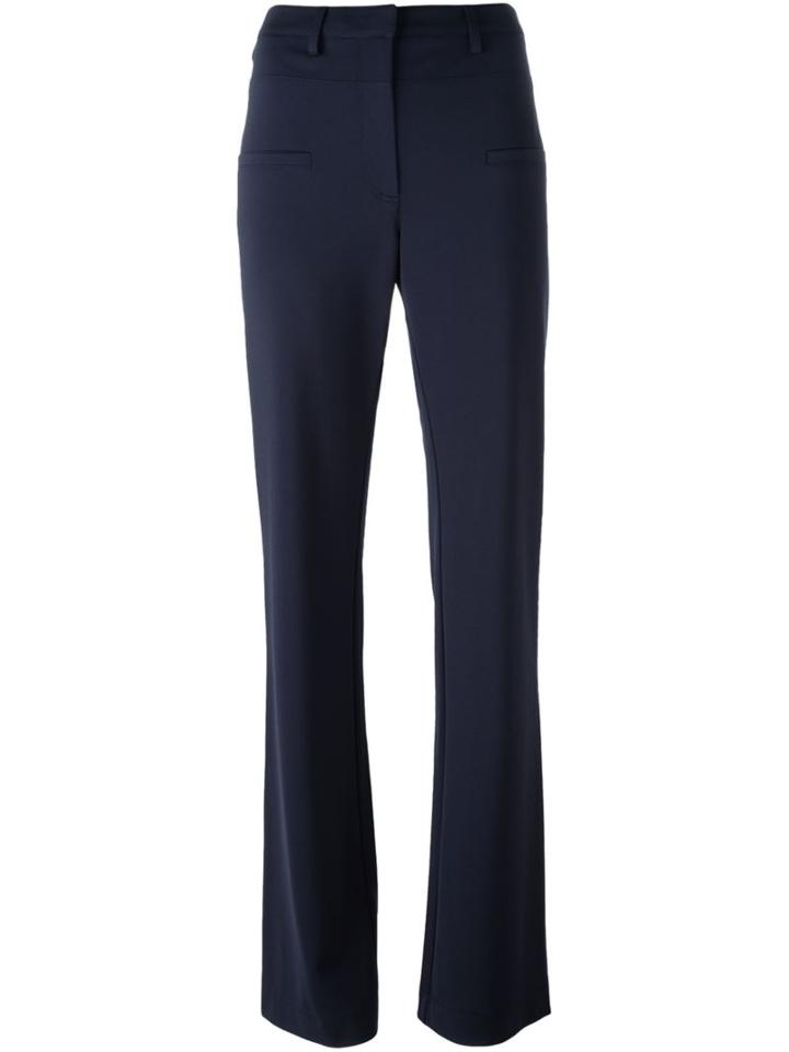Altuzarra Flared Trousers, Women's, Size: 40, Blue, Viscose/polyamide/spandex/elastane