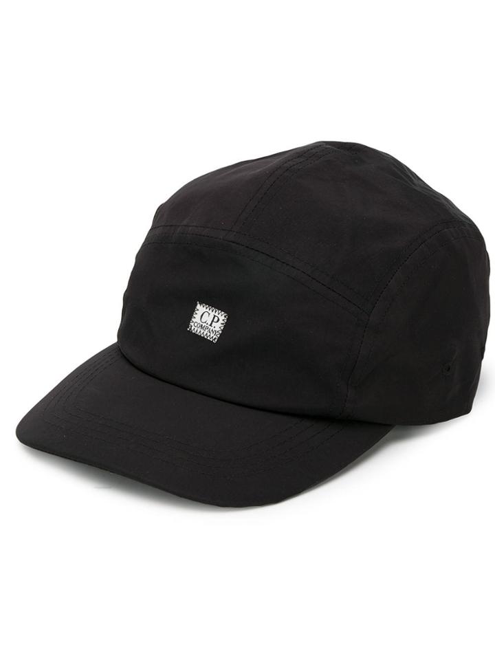 Cp Company Five Panel Cap - Black