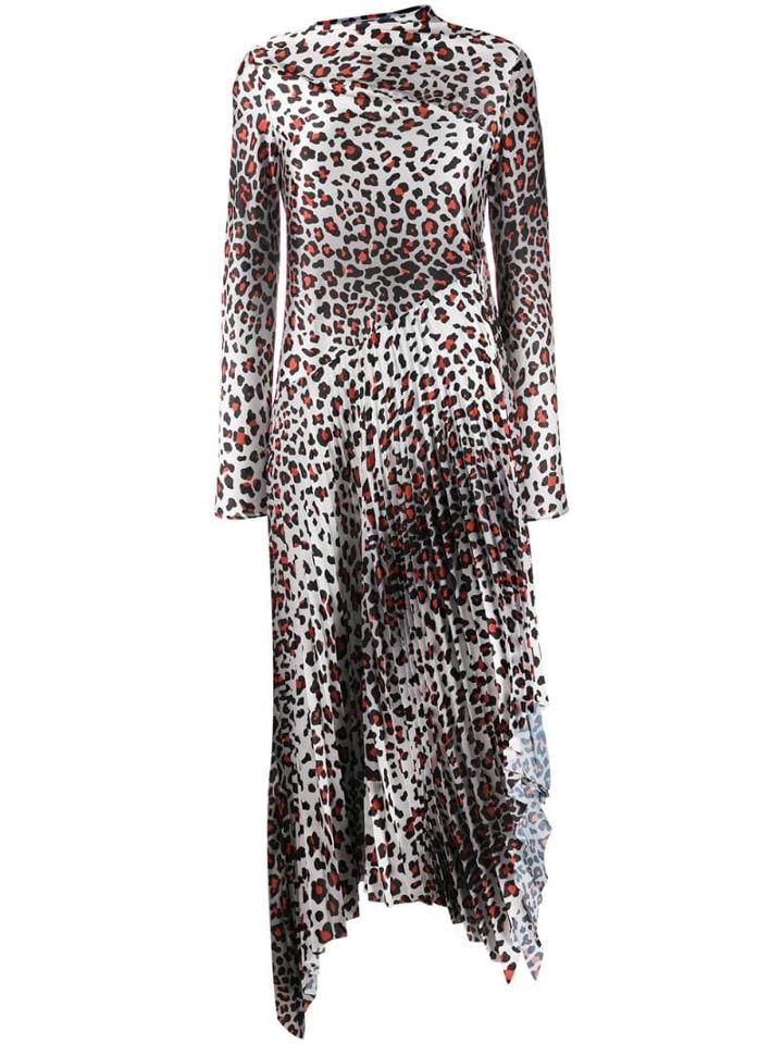 Marques'almeida Asymmetric Maxi Dress - White