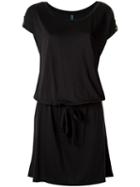 Lygia & Nanny Boat Neck Dress, Women's, Size: 38, Black, Cotton/spandex/elastane