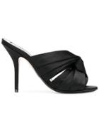 No21 Open Toe Mules - Black