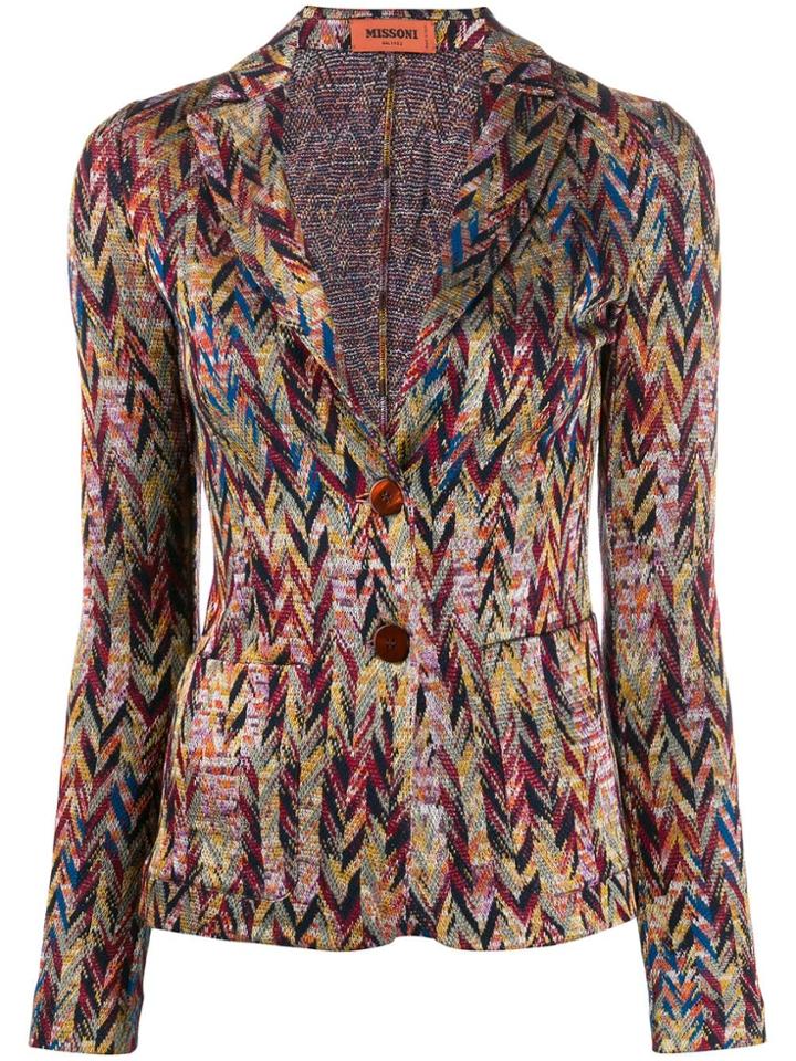 Missoni Fitted Blazer - Neutrals