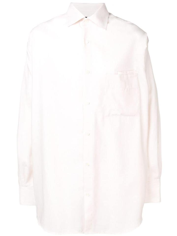 Jacquemus Men Chest Pocket Shirt - White