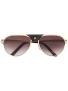 Cartier Santos De Cartier Sunglasses - Gold