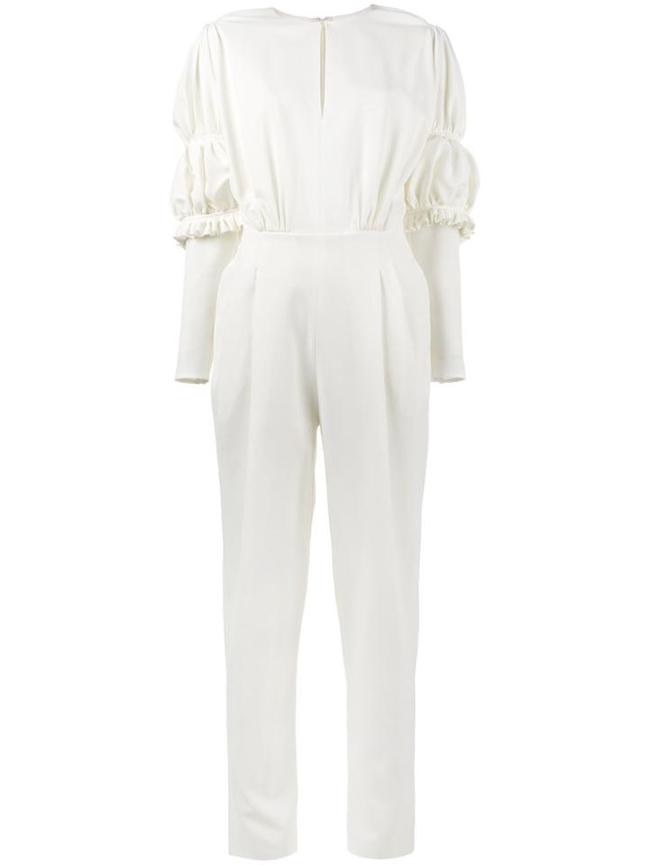Emilia Wickstead Barrett Jumpsuit - Nude & Neutrals