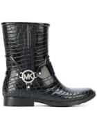 Michael Michael Kors Croc Effect Wellington Boots - Unavailable