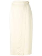 Twin-set Wrap Skirt, Women's, Size: Small, Nude/neutrals, Viscose/lyocell