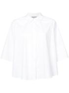 Jason Wu Grey Flared Short-sleeve Shirt - White