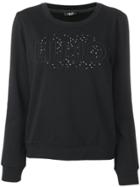 Liu Jo Black Logo Sweater