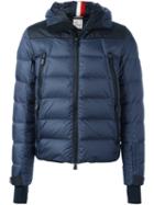 Moncler Grenoble Zipped Padded Jacket, Men's, Size: 6, Blue, Feather Down/nylon/polyamide/polyester