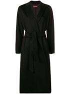 Max Mara Studio Prussa Coat - Black