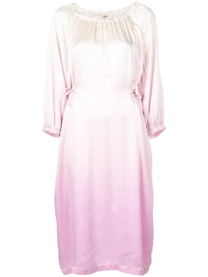 Raquel Allegra Colour Block Dress - Purple