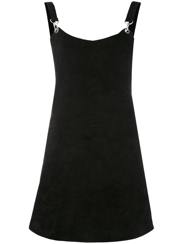 Manokhi Lace-up Back Dress - Black