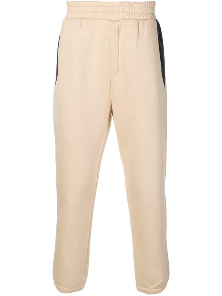 Drôle De Monsieur Neo Track Pants - Nude & Neutrals