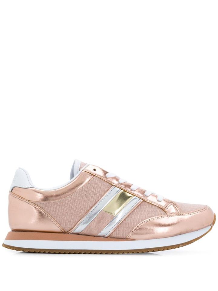 Tommy Hilfiger Metallic Detail Sneakers - Pink