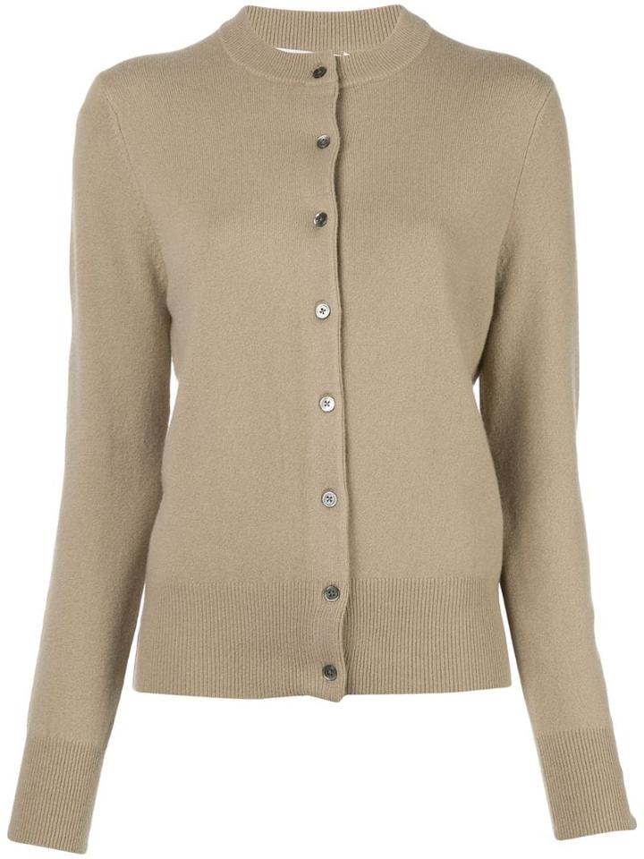 Extreme Cashmere Button Up Cardigan - Brown