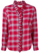 Isabel Marant Étoile Plaid Long-sleeve Shirt - Red