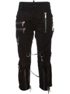 Dsquared2 'icon' Strap Jeans - Black