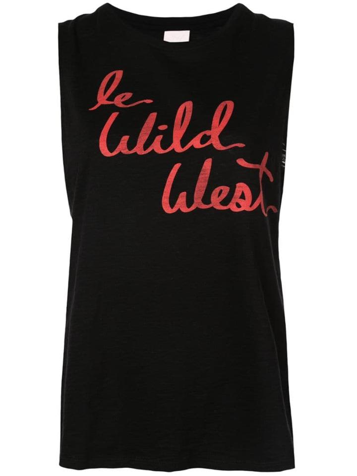 Cinq A Sept Wild West Tank Top - Black