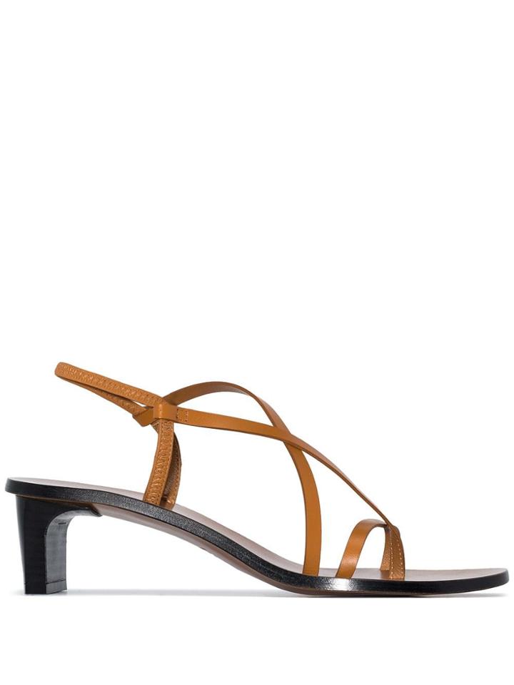 Atp Atelier Nashi Strappy Sandals - Brown