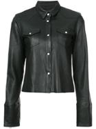 Rta Denim-style Jacket - Black