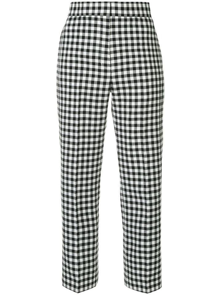 Ports 1961 Vichy Cropped Trousers - Black