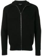 Belstaff Knitted Zip-up Jacket - Black