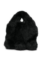 Comme Des Garçons Girl Faux Fur Tote - Black