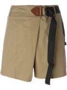 Silent Damir Doma 'phad' Shorts - Brown