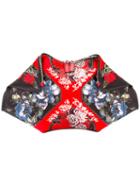 Alexander Mcqueen Origami Clutch Bag, Women's, Polyester/leather