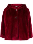 Liu Jo Short-length Hooded Jacket - Red