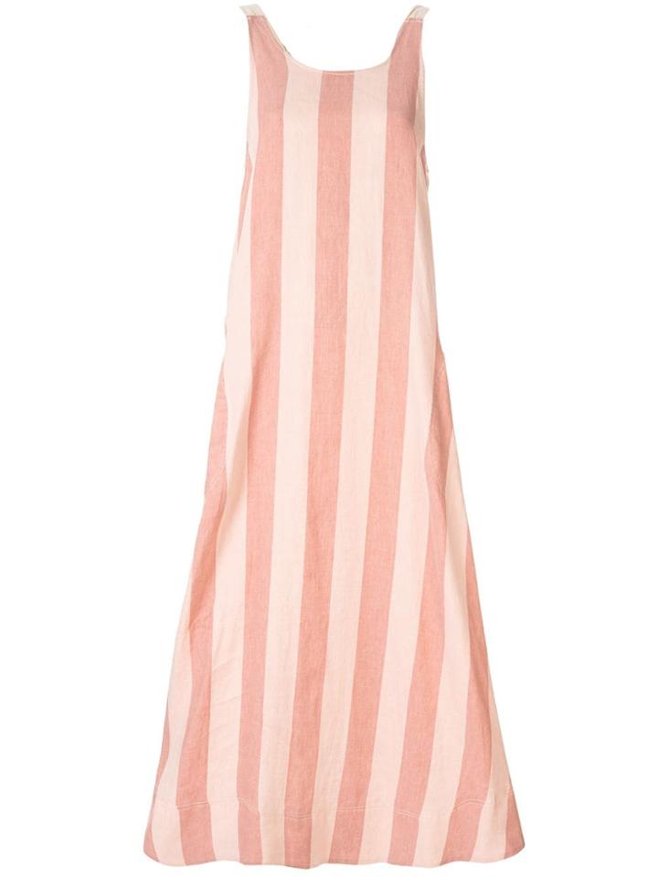 Lee Mathews Sufi Scoop Back Dress - Pink