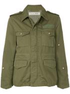 Tu Es Mon Trésor Je T'adore Field Jacket - Green