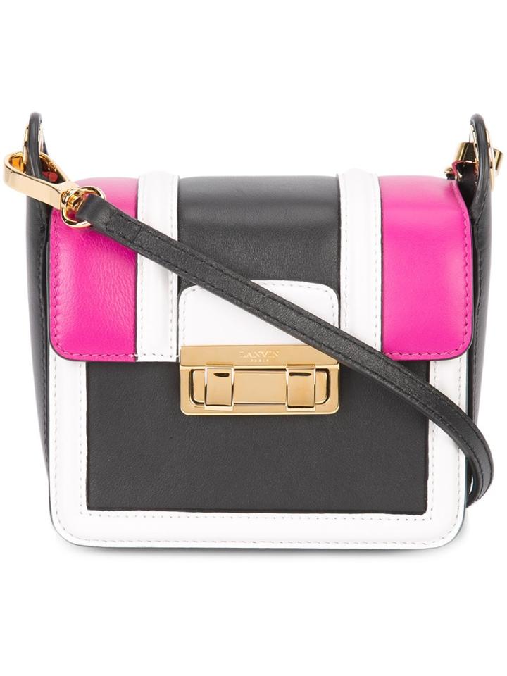 Lanvin Jiji Mini Crossbody Bag - Pink & Purple