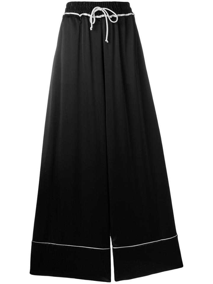 Off-white Pajama Pants - Black