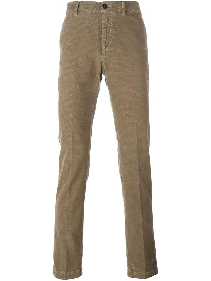 Massimo Alba 'winch' Trousers, Men's, Size: 54, Nude/neutrals, Cotton/spandex/elastane