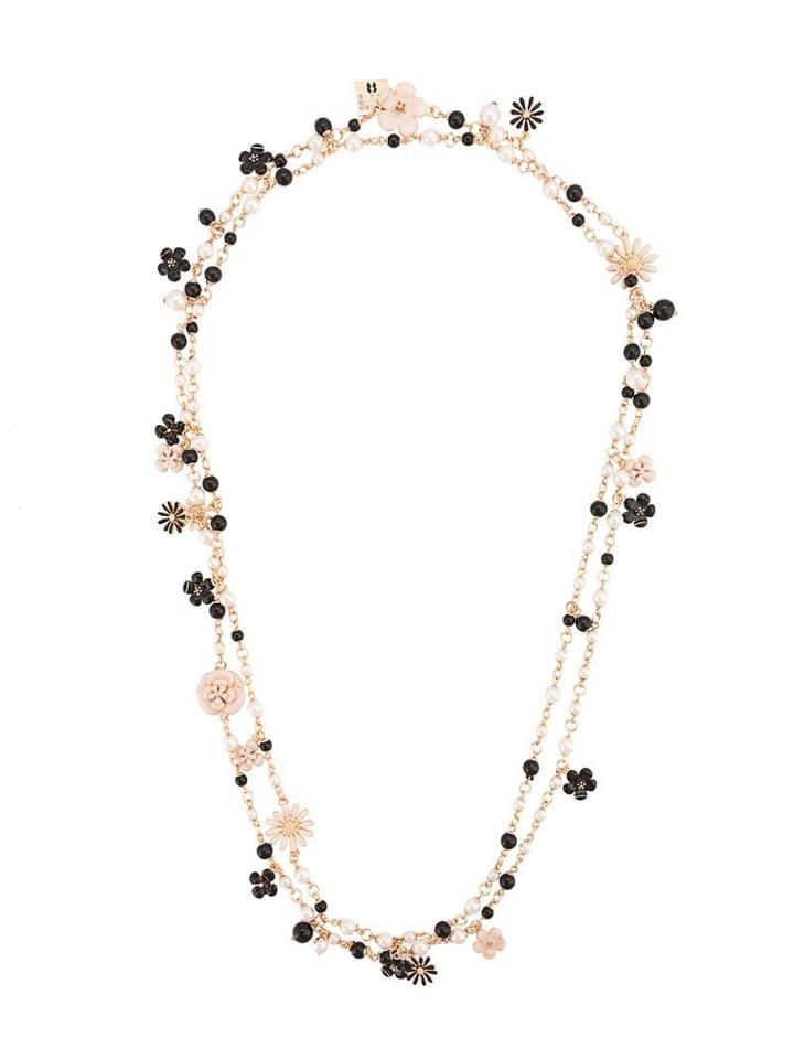 Edward Achour Paris Flower Multi-strand Necklace - Gold