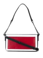 Dkny - Colour-block Cross Body Bag - Women - Leather - One Size, Black, Leather