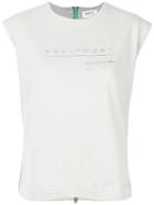 Adidas Originals - Crop Sleeve Top - Women - Cotton/polyester - 40, Grey, Cotton/polyester
