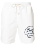 Loewe Logo Print Swim Shorts - White