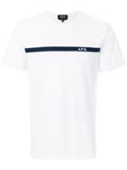 A.p.c. Front Logo T-shirt - White