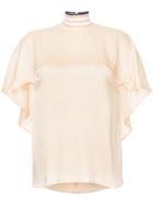 Fendi Flared Blouse - Nude & Neutrals