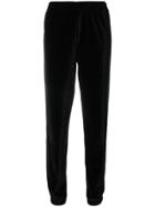 Fiorucci Velour Track Pants - Black