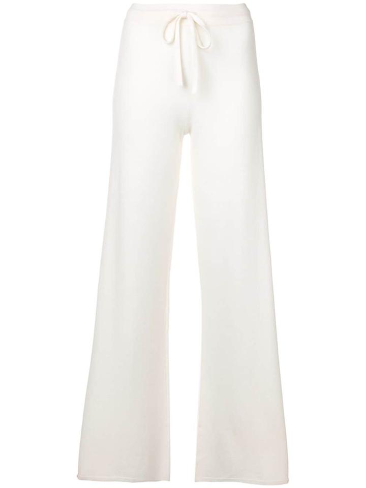 Pringle Of Scotland Drawstring Trousers - White
