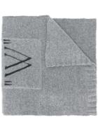 Off-white Ow Logo Pocket Scarf - Grey
