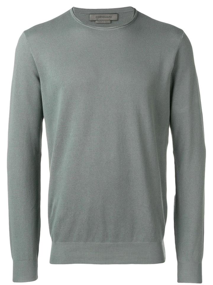 Corneliani Long Sleeve Jumper - Grey