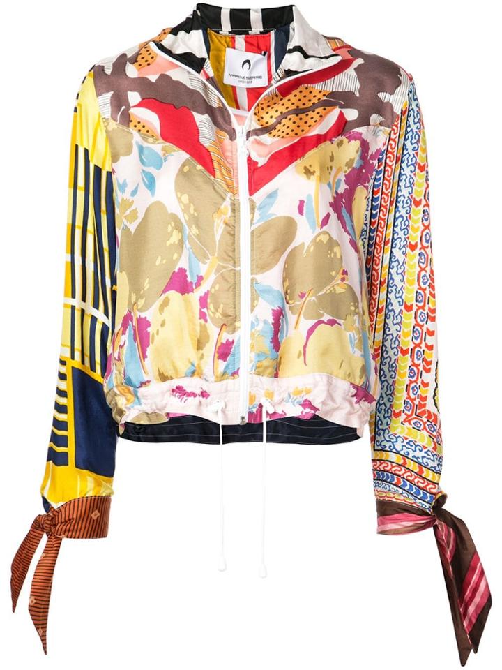 Marine Serre Printed Lightweight Jacket - Yellow