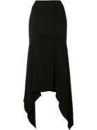 Maticevski 'stranger Flute' Skirt, Women's, Size: 6, Black, Polyester/nylon/rayon