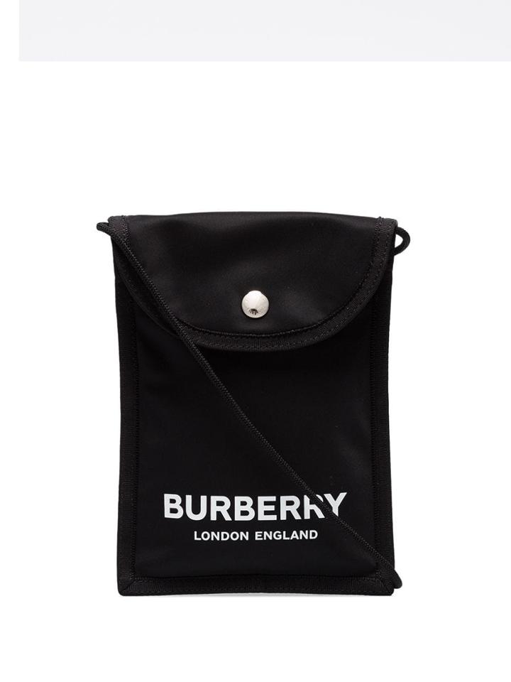 Burberry Logo Cross-body Pouch - Black