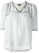 Isabel Marant 'livia' Embroidered Top